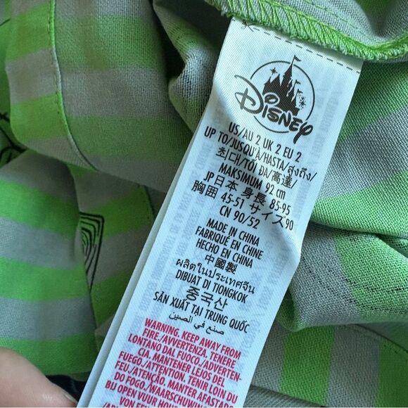 Disney Nightmare Before Christmas Jack Skellington Castmember Dress girls 2 NWT - Picture 10 of 12